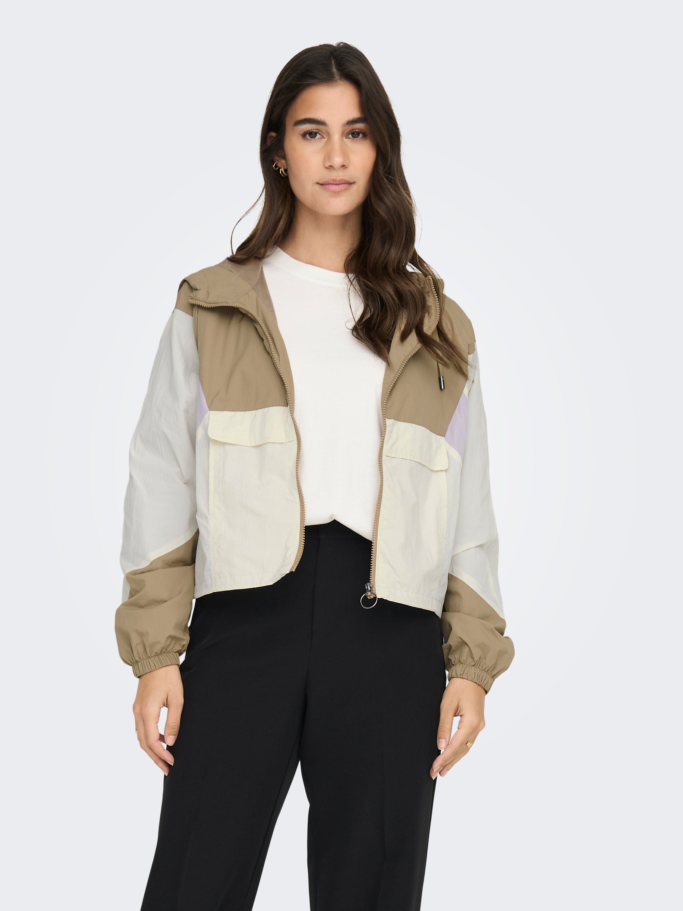 Colour block 2025 jacket womens