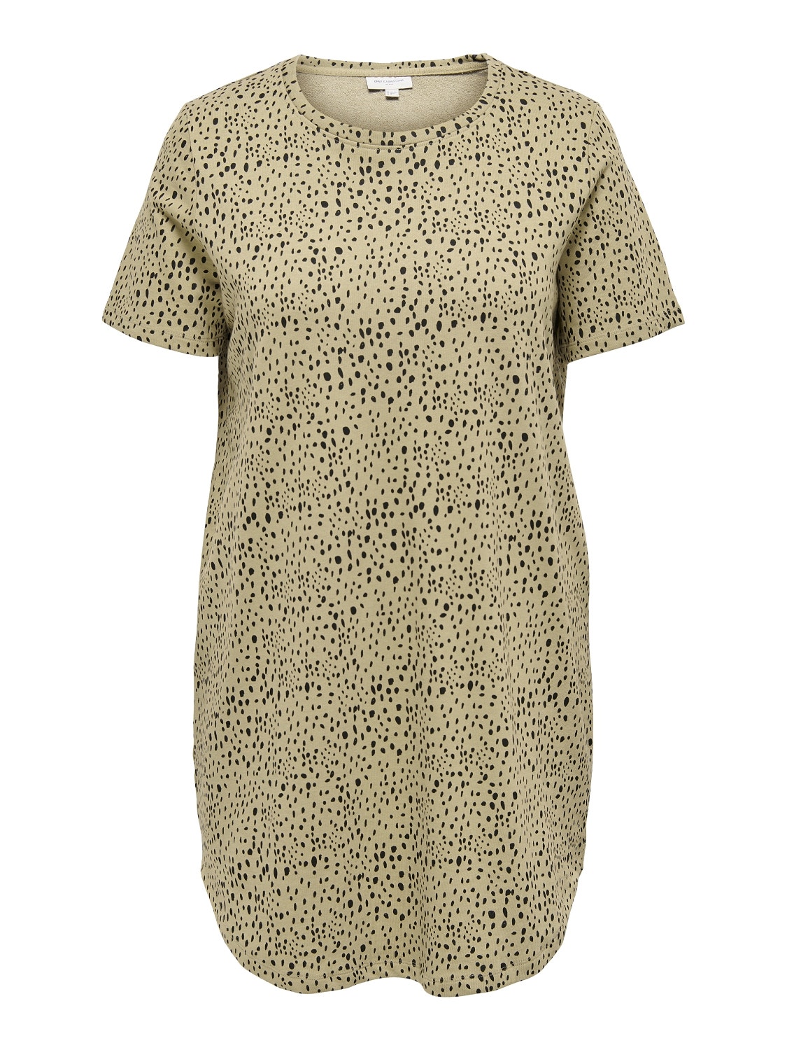 ONLY Curvy printed Dress -Tannin - 15242528