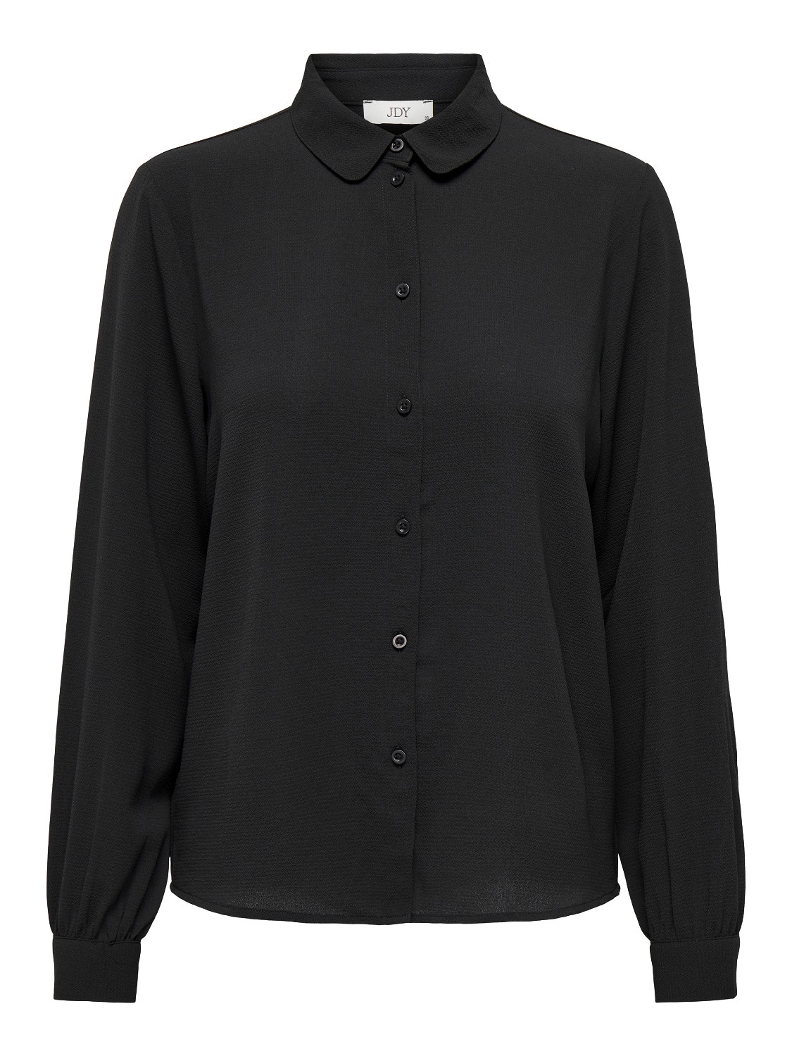 ONLY Regular Fit Shirt collar Buttoned cuffs Volume sleeves Shirt -Black - 15242870