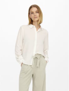 ONLY Regular Fit Shirt collar Buttoned cuffs Volume sleeves Shirt -Cloud Dancer - 15242870