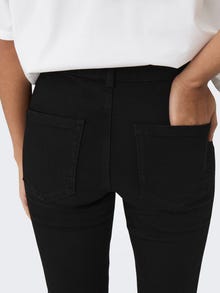 ONLY Skinny Fit Hohe Taille Jeans -Black - 15242940