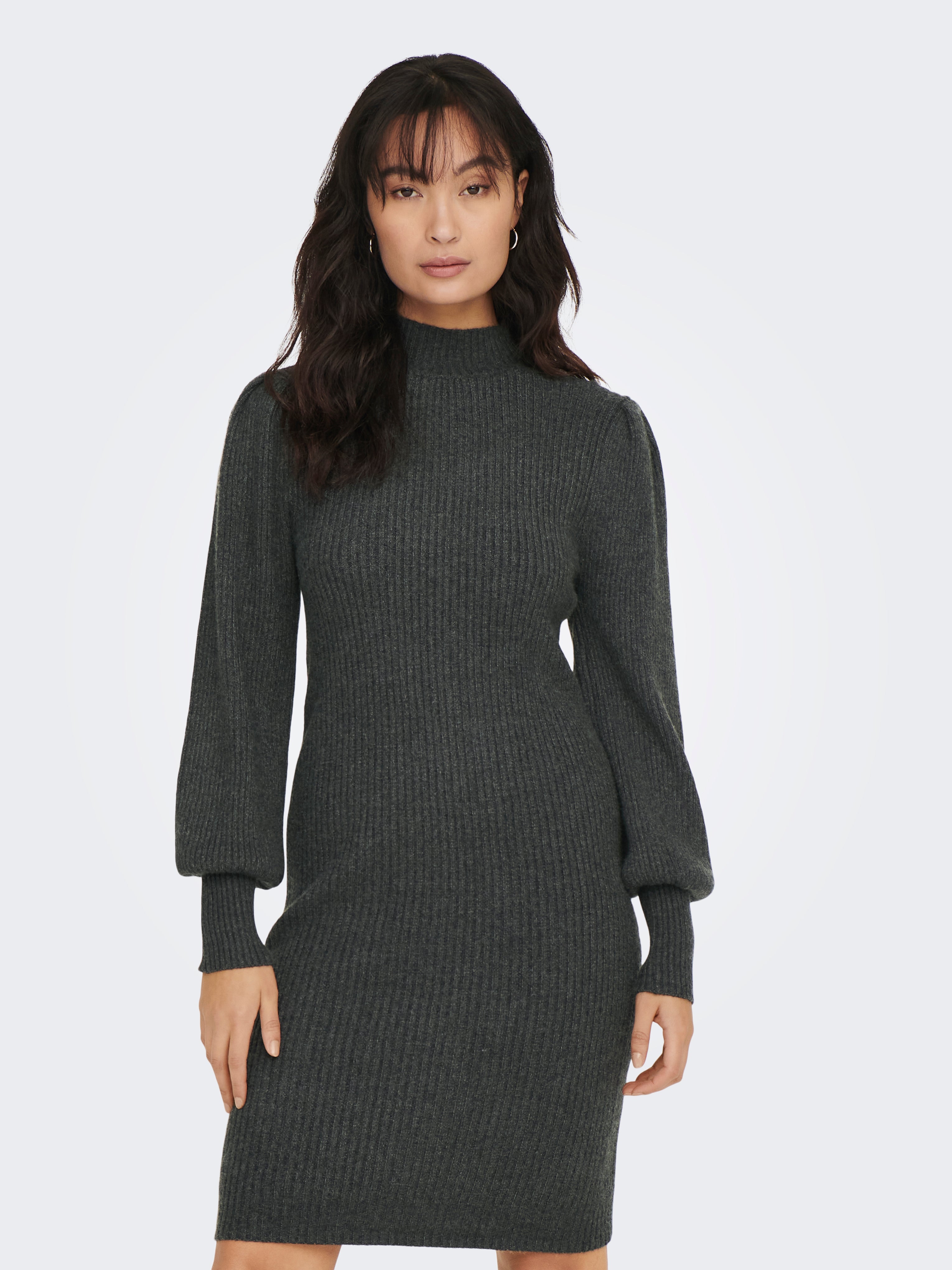 tall knitted dress