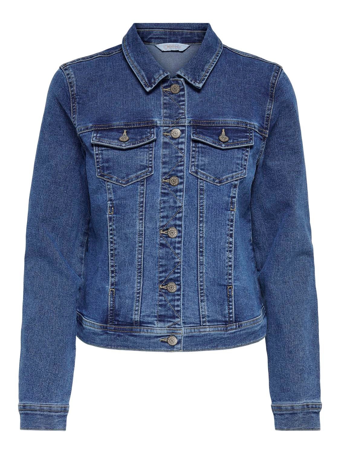 Short denim sale jacket for girls