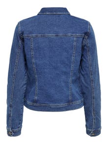 ONLY Fitted Denim jacket -Medium Blue Denim - 15243147