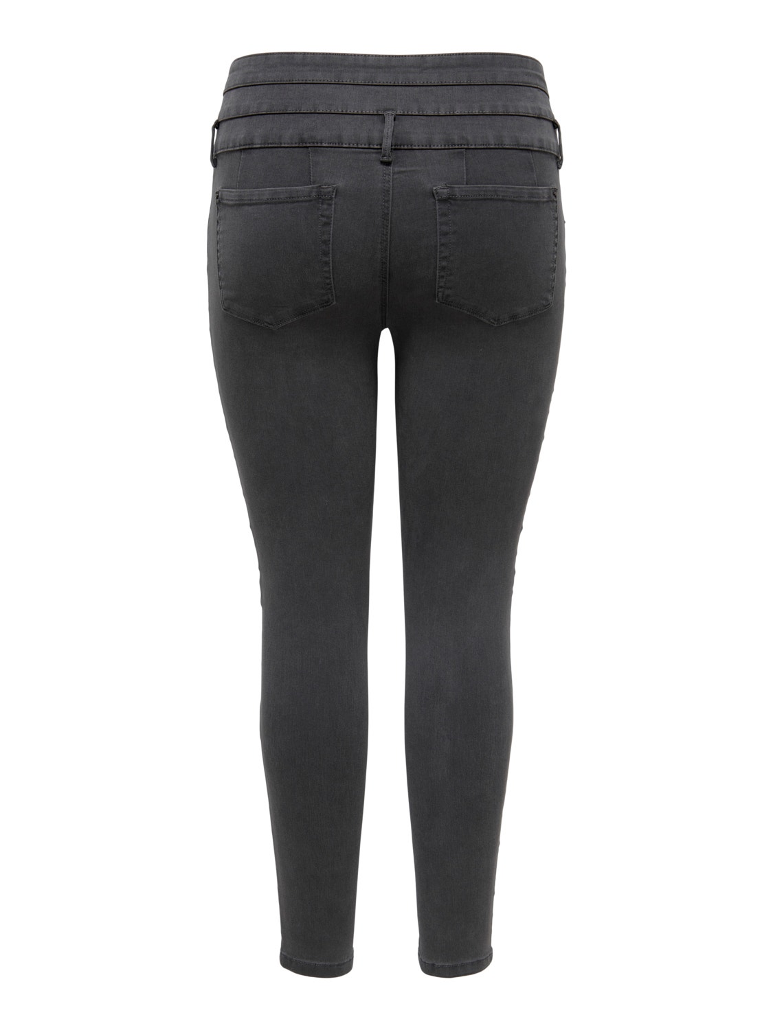 ONLY CARAugusta corsage high waist jeans -Grey Denim - 15243161