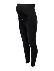 ONLY Skinny Fit Regular waist Jeans -Washed Black - 15243182