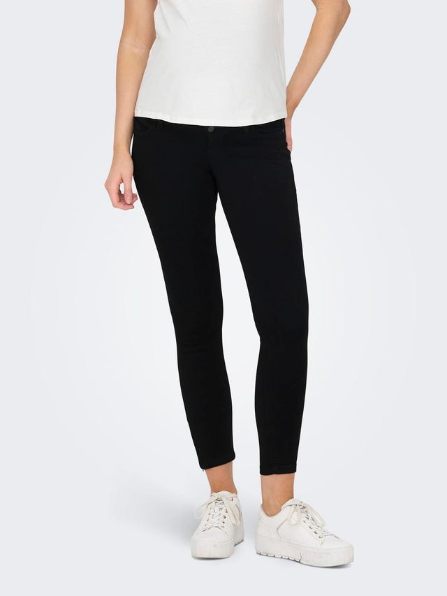 ONLY Skinny Fit Regular waist Zip detail at leg opening Jeans - 15243185