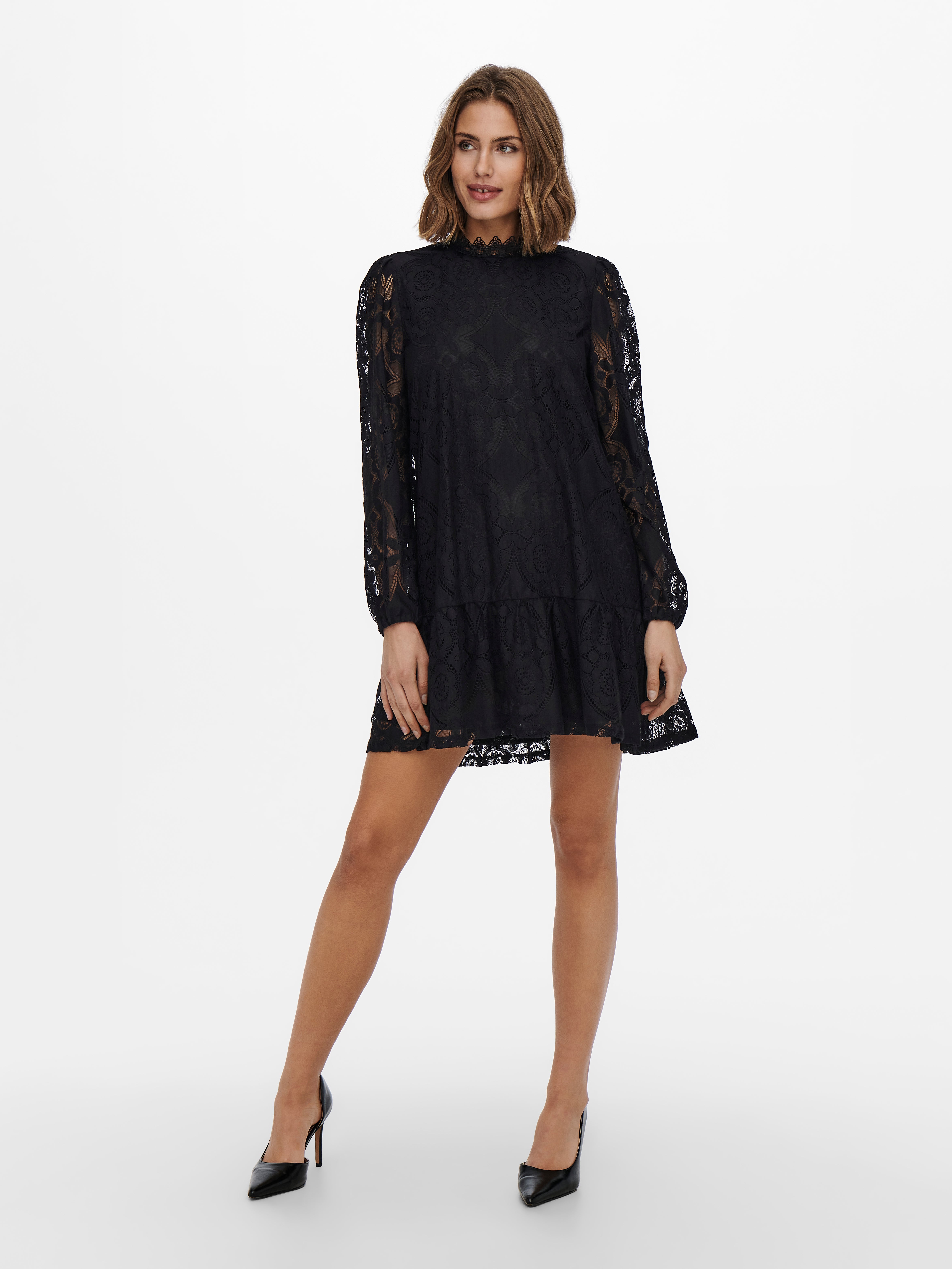 Lace Dress | Black | ONLY®