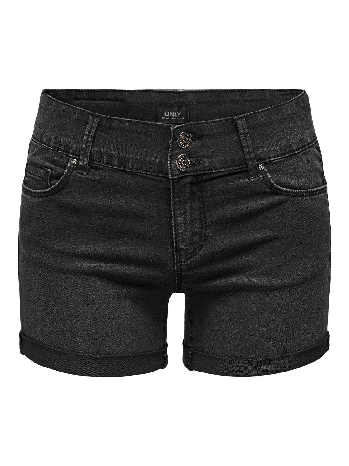 Thumbnail - Onlcarmen Mittlere Taille Skinny Fit Jeans-shorts