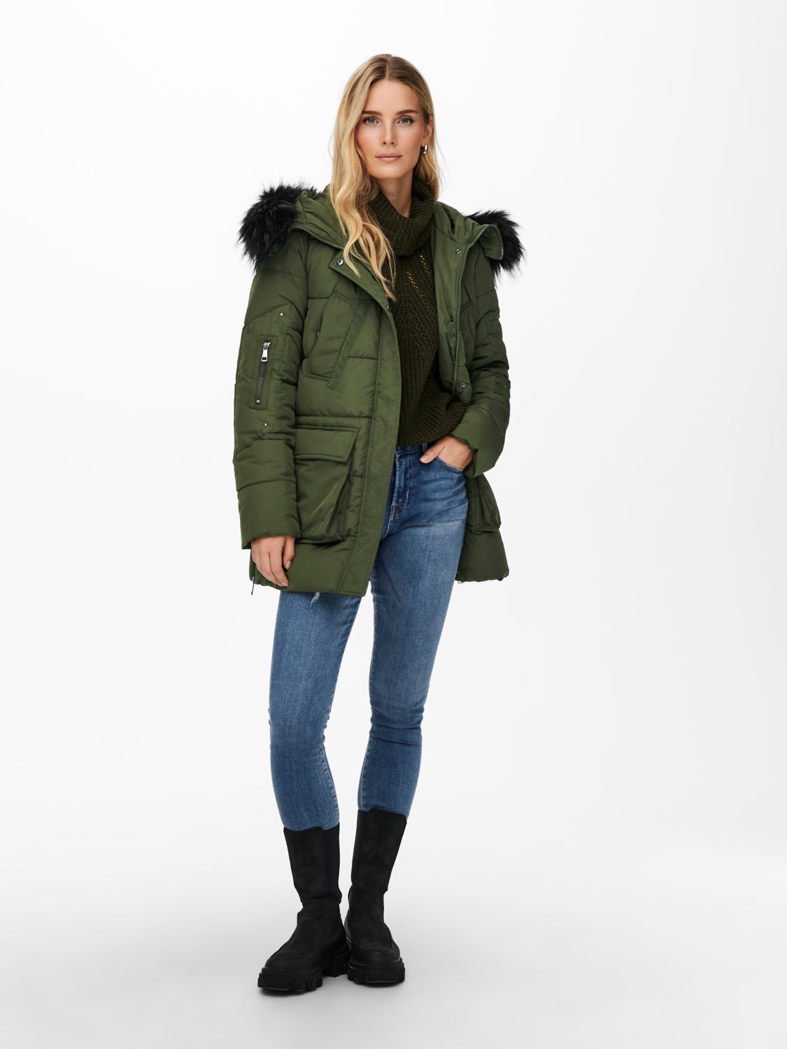 Quilted Parka with 50% discount! | ONLY®