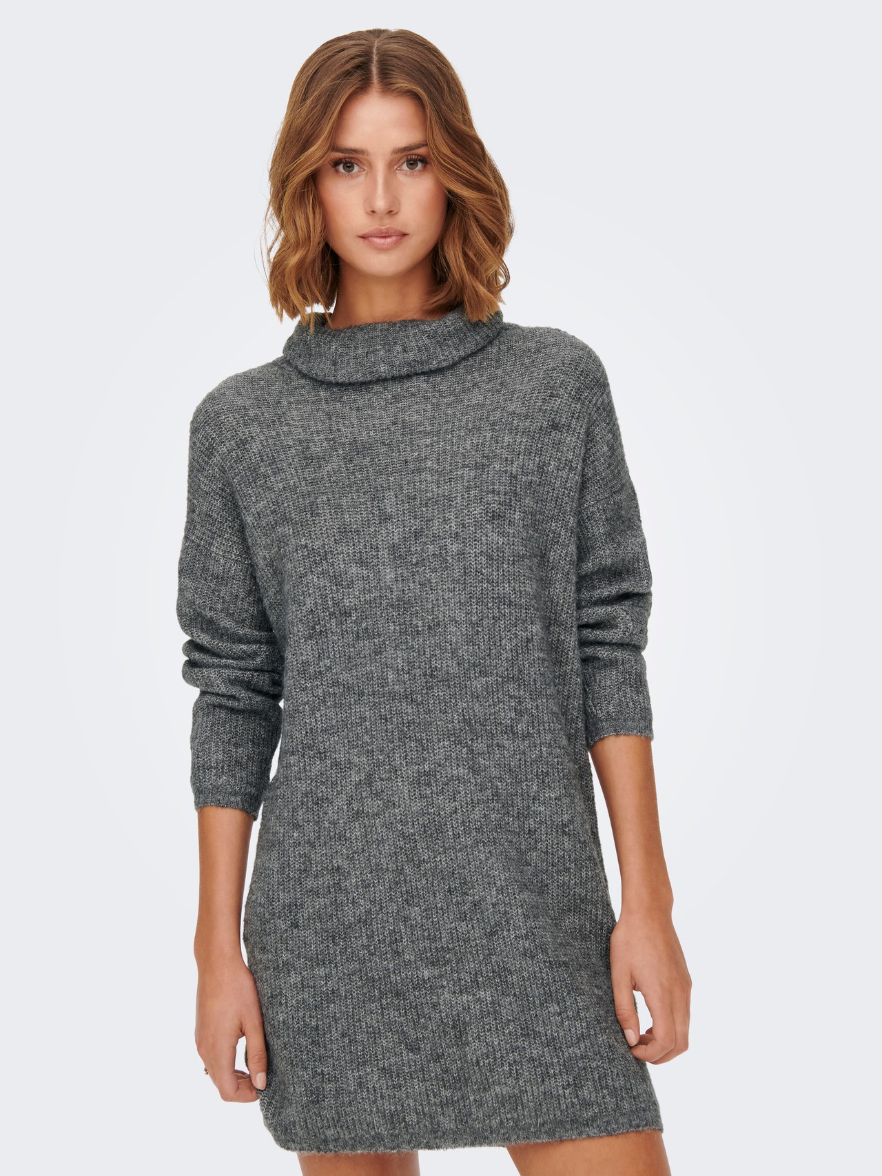 Roll neck Knitted Dress | del scontato 30 ONLY®