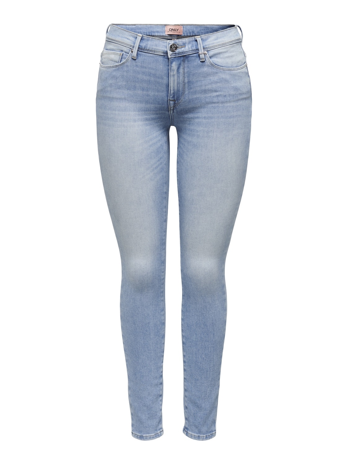 ONLY ONLShape Regular Waist Skinny Jeans -Light Blue Denim - 15244222