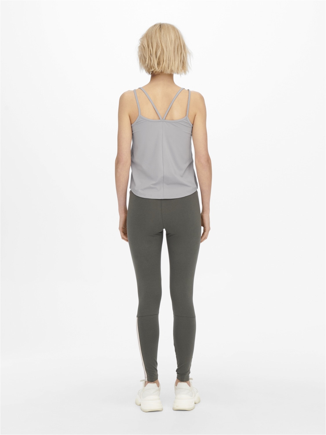 ONLY Mouwloos Sporttop -Gull Gray - 15244262