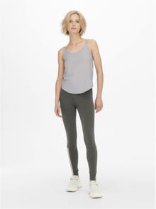 ONLY Loose fit U-Hals Tanktop -Gull Gray - 15244262