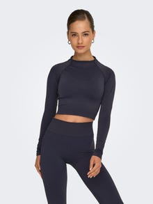 ONLY ONPJIJI seamless Sportoberteil -Night Sky - 15244310