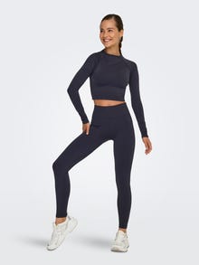 ONLY ONPJIJI seamless Sportoberteil -Night Sky - 15244310