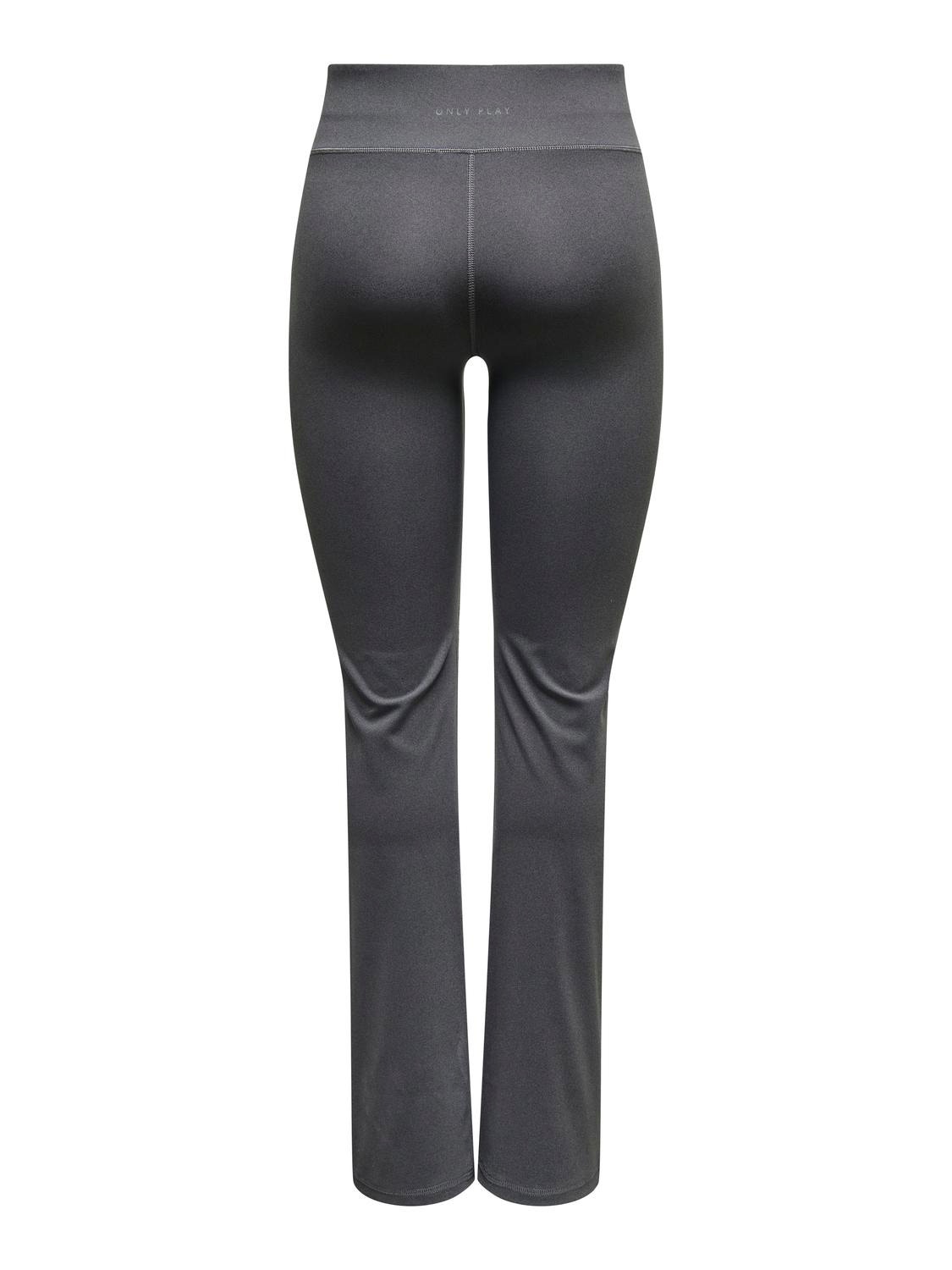ONLY À taille haute Pantalon sport -Dark Grey Melange - 15244367
