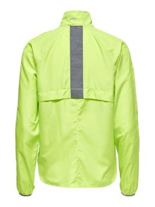ONLY High Neck Zip Trainingsjacke -Sharp Green - 15244395