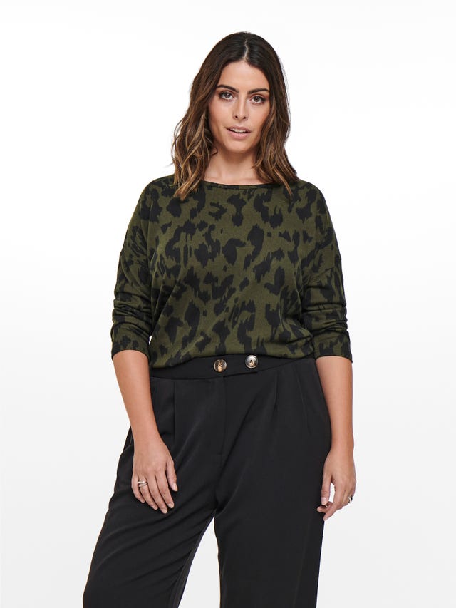 ONLY Curvy printed Top - 15244420
