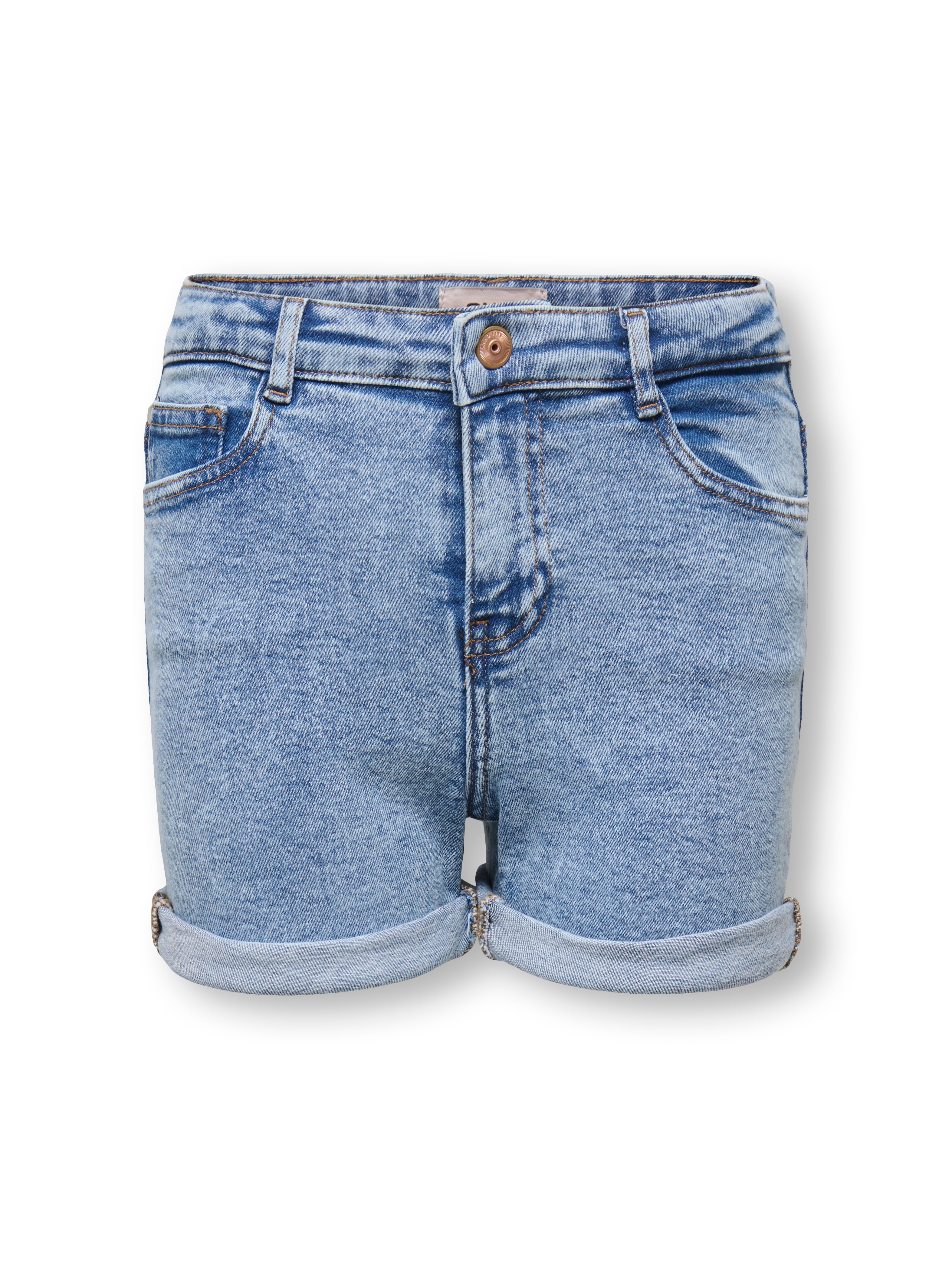 Thumbnail - Kogphine Mittlere Taille Normal Geschnitten Jeans-shorts