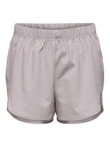 ONLY Locker geschnitten Mittlere Taille Shorts -Gull Gray - 15244492