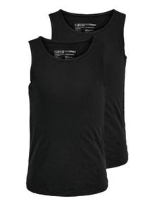 ONLY 2-pack Tank top -Black - 15244549
