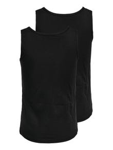 ONLY 2-pack Tank top -Black - 15244549