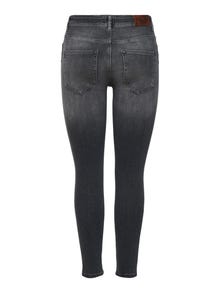 ONLY Skinny Fit Mittlere Taille Jeans -Grey Denim - 15244604