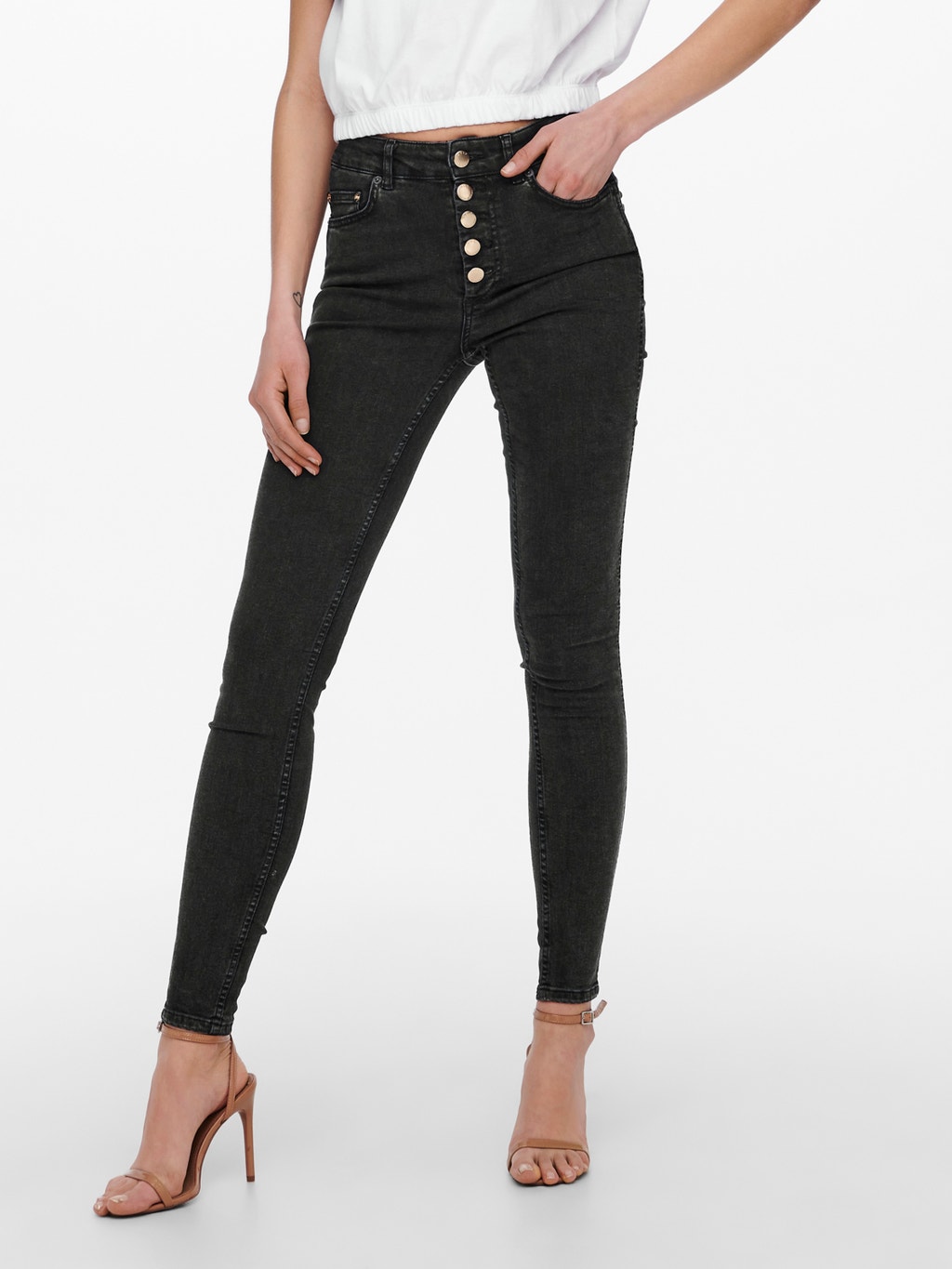 onlblush life mid ankle skinny fit jeans