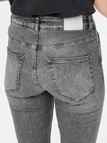 ONLY Liibuv lõige Keskmine vöökoht Teksad -Light Grey Denim - 15244608