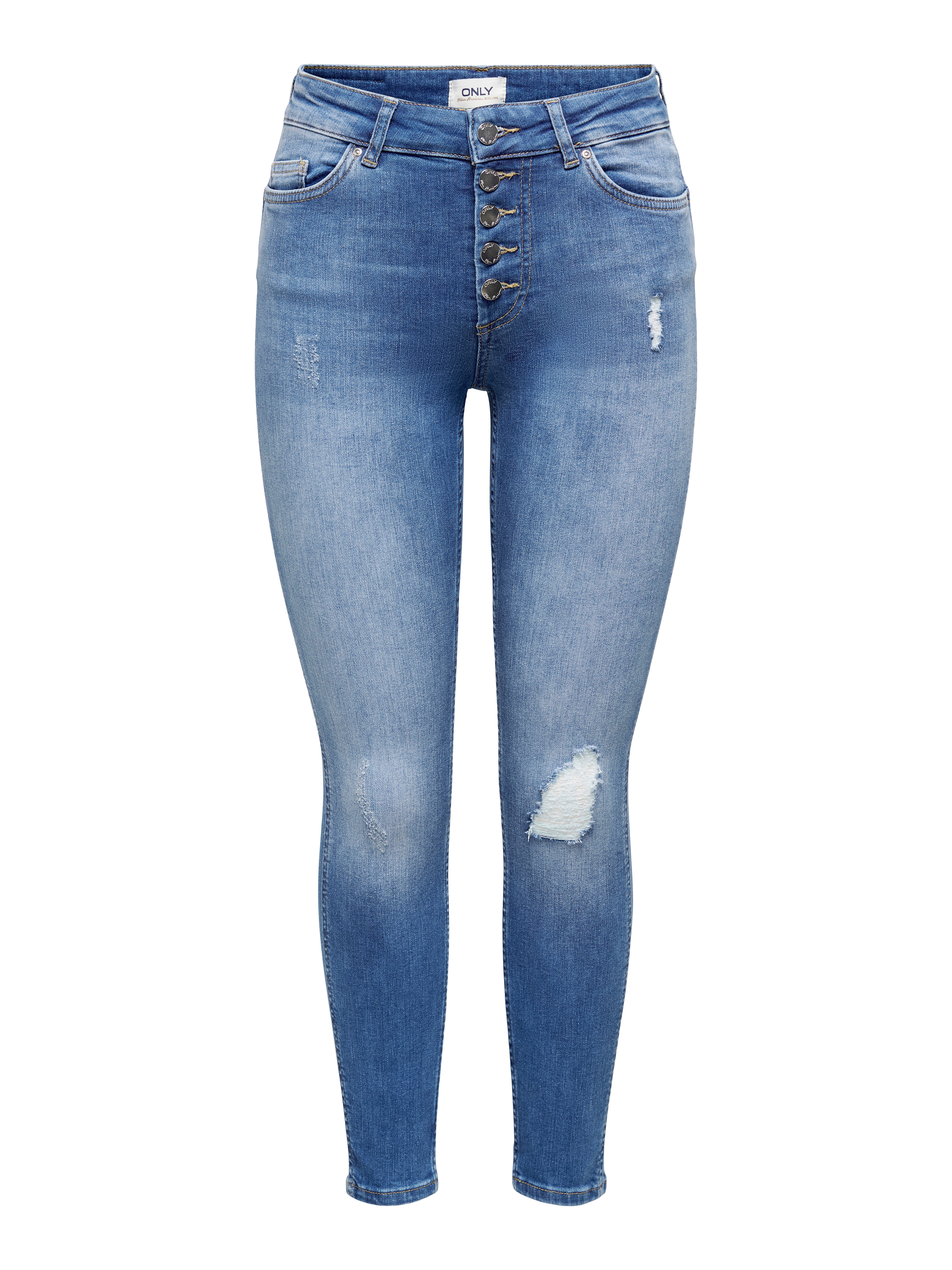 Thumbnail - Onlbobby Mittlere Taille Skinny Fit Jeans