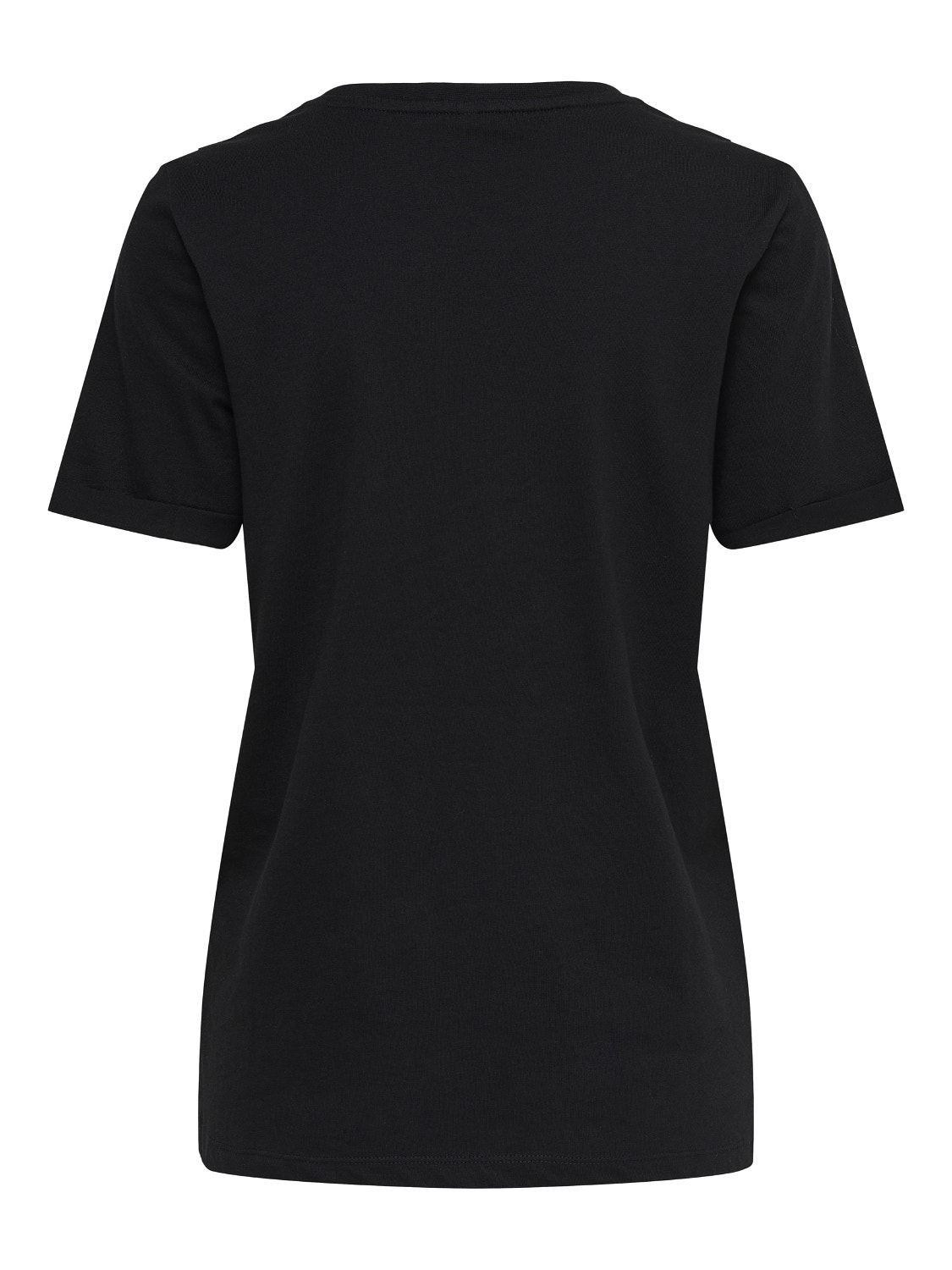 ONLY Normal geschnitten Rundhals T-Shirt -Black - 15244714