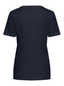 ONLY Regular Fit Round Neck T-Shirt -Night Sky - 15244714