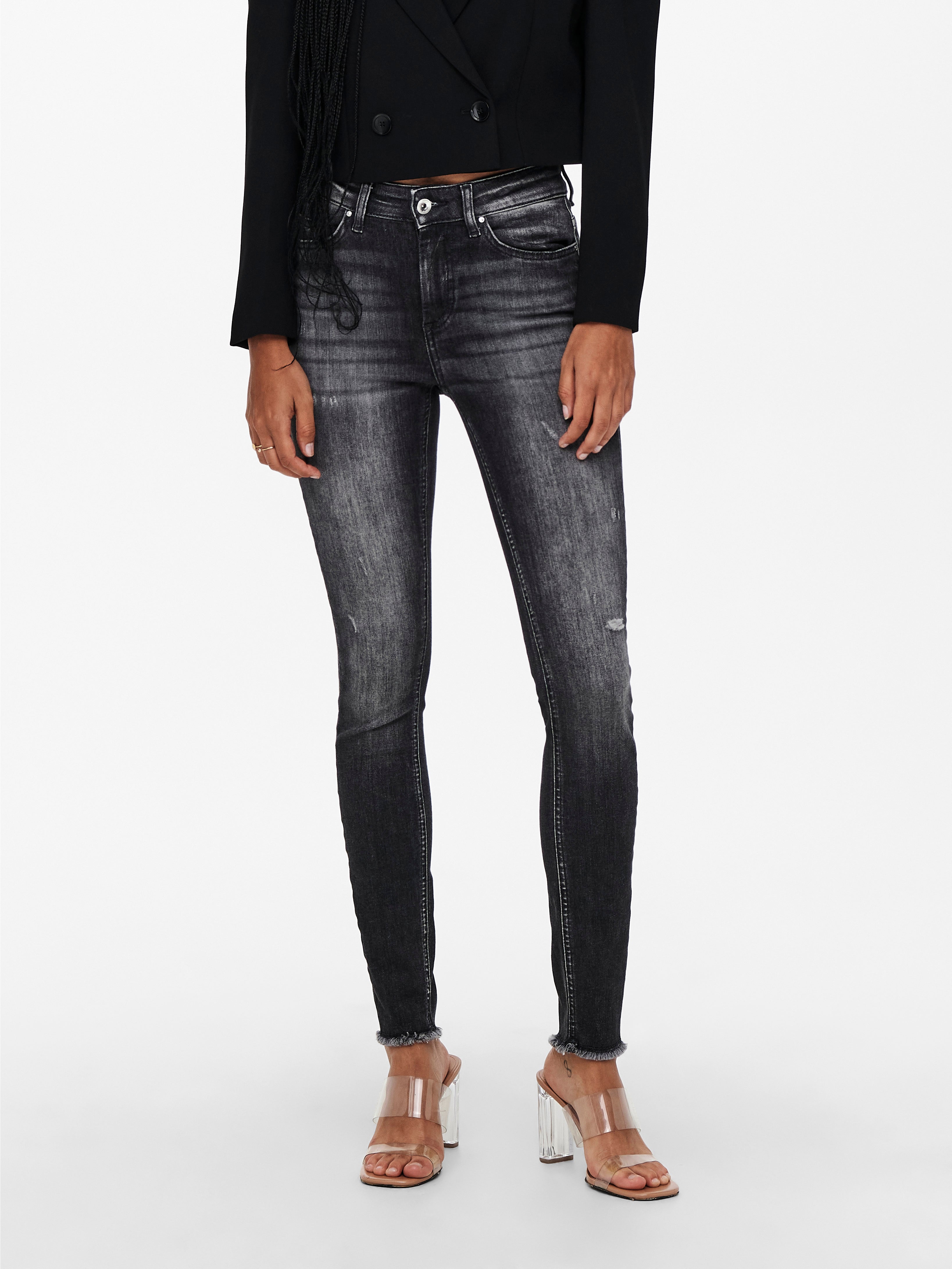 Onlblush Mittlere Taille Skinny Fit Jeans
