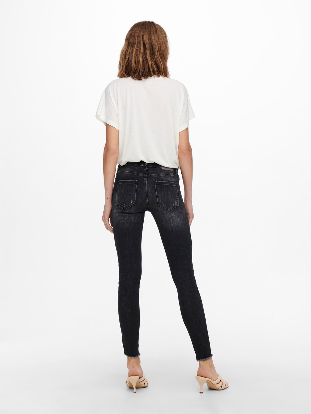 onlblush life mid ankle skinny fit jeans