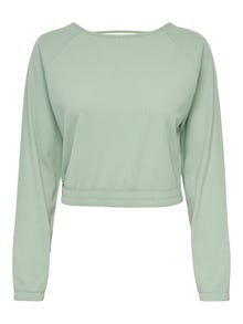 ONLY Cropped Topp -Frosty Green - 15244796