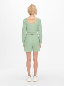 ONLY Tops Loose Fit Col rond -Frosty Green - 15244796
