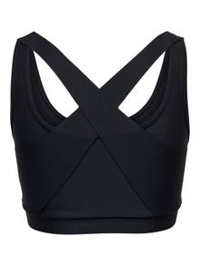 ONLY Sports Bra with medium support -Black - 15244807