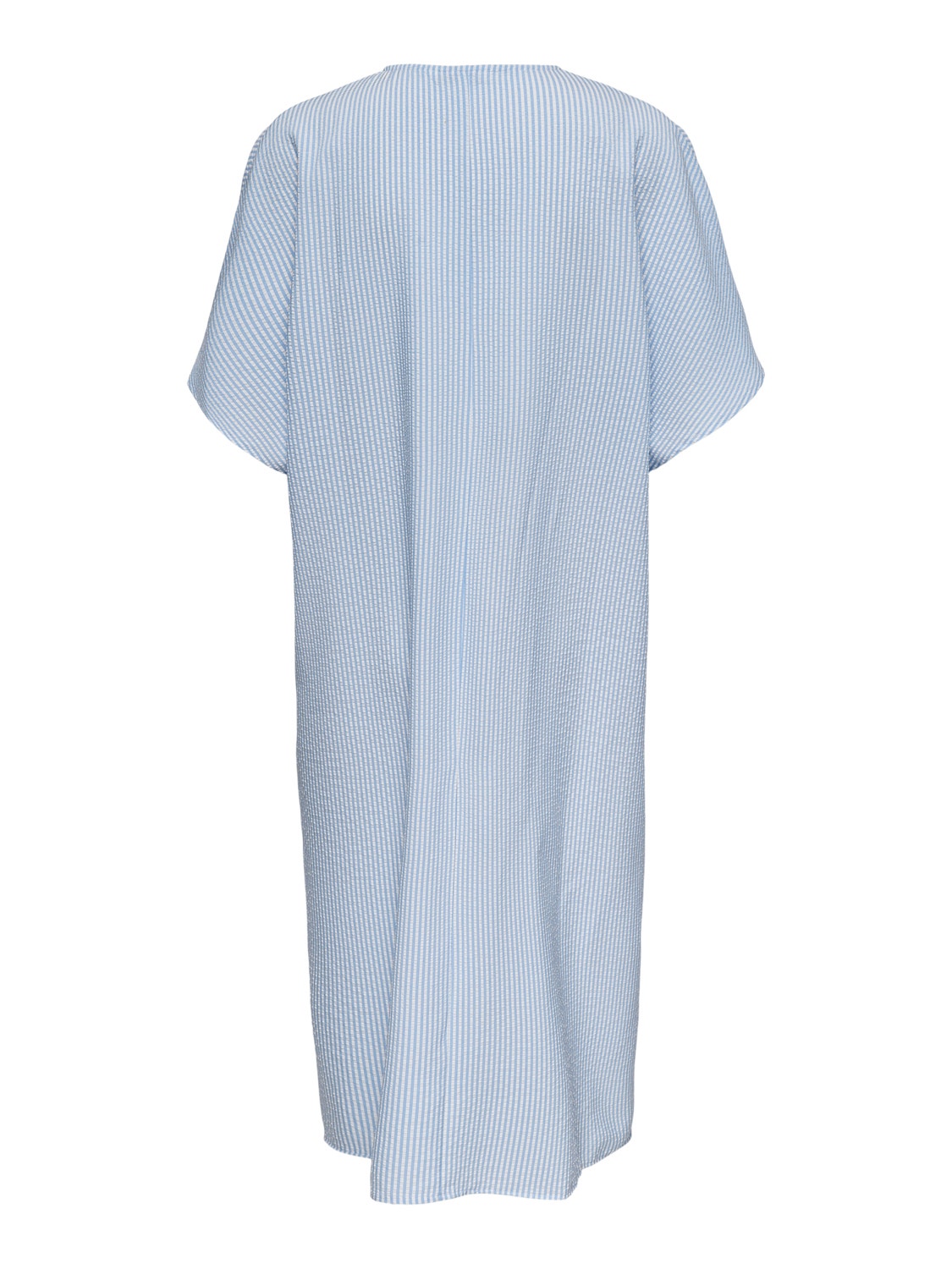 ONLY 3/4 överdimensionerad Skjortklänning -White - 15244933