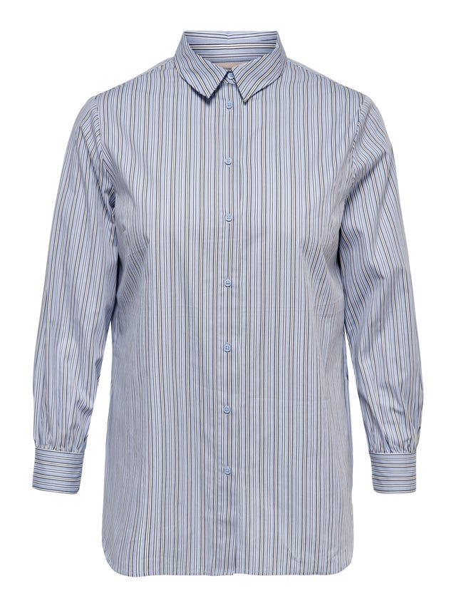 ONLY Regular fit Overhemd kraag Volumineuze mouwen Overhemd - 15244940