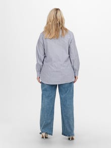 ONLY Regular Fit Shirt collar Volume sleeves Shirt -Cloud Dancer - 15244940