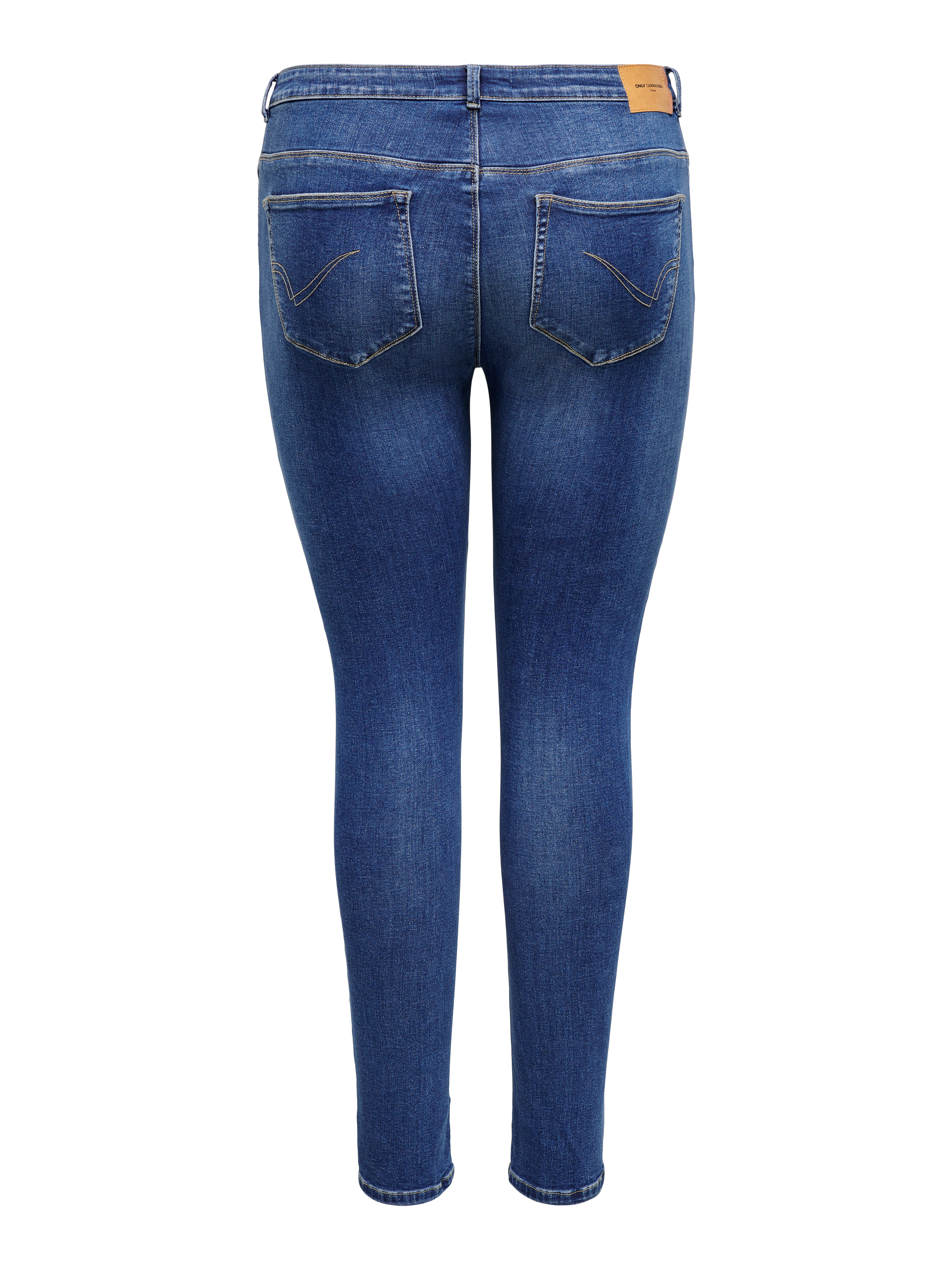 Thumbnail - Carlaola Hohe Taille Skinny Fit Jeans
