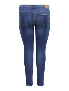 ONLY Skinny fit High waist Jeans -Medium Blue Denim - 15245171