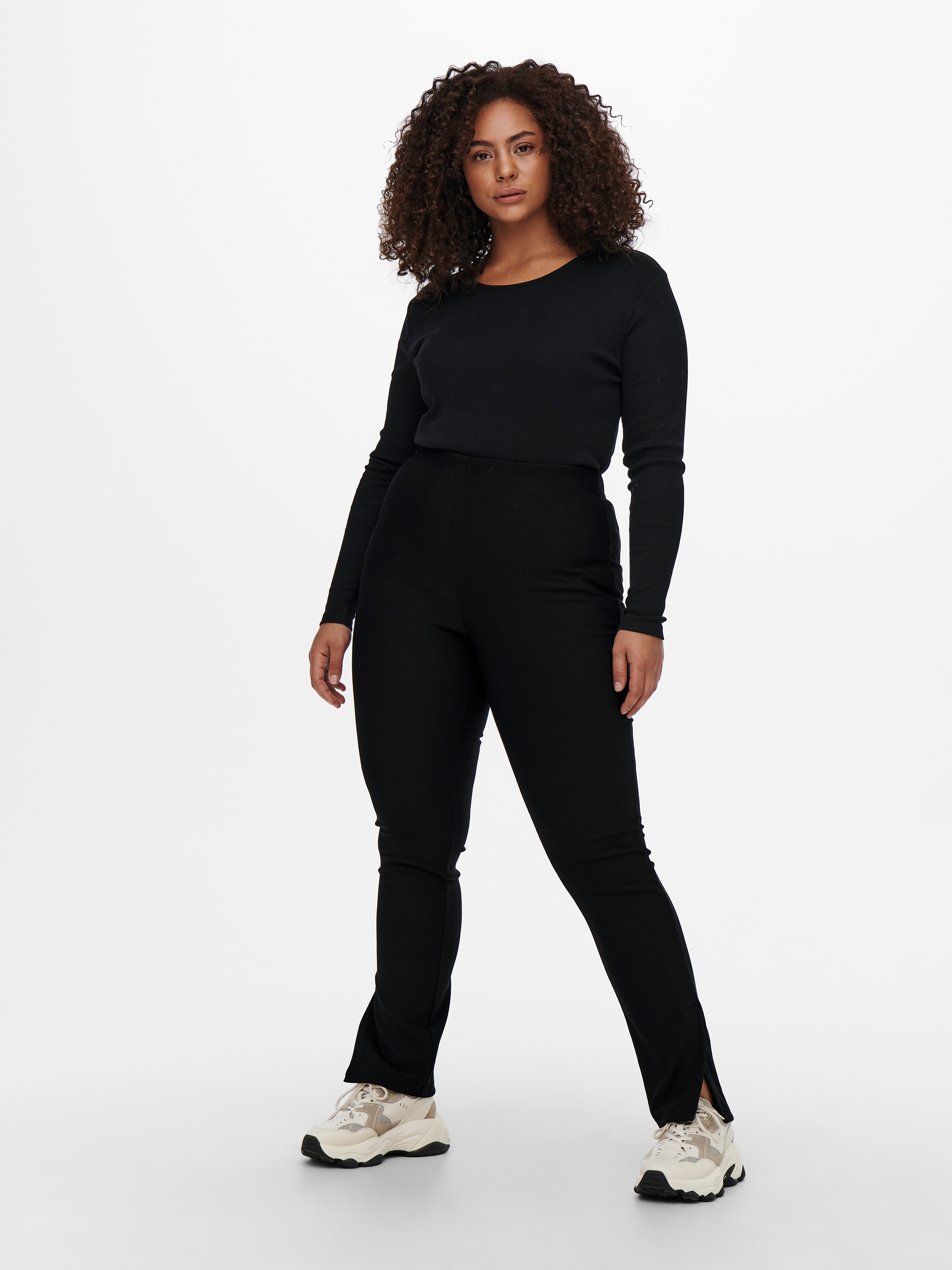 40% Rabatt auf Curvy Schlitzdetail Leggings