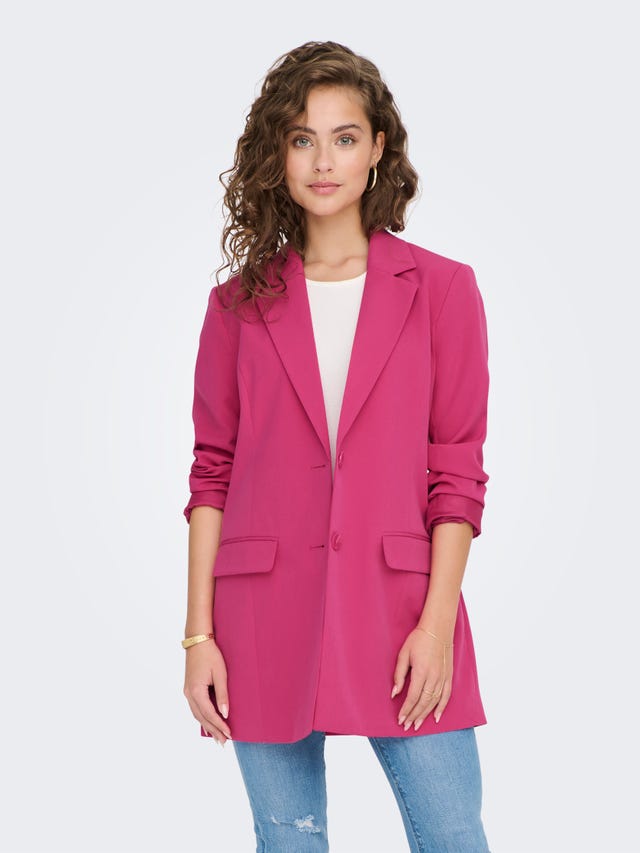 ONLY Blazers Long Line Fit Col à revers - 15245203
