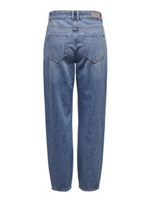 ONLY ONLTroy High Waist Carrot Jeans -Medium Blue Denim - 15245296