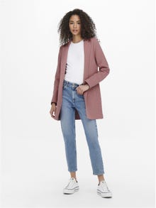 ONLY Long Line Fit High neck Blazer -Withered Rose - 15245344