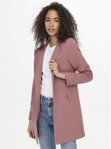 ONLY Blazers Long Line Fit Col haut -Withered Rose - 15245344
