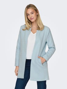 ONLY Long Line Fit High neck Blazer -Clear Sky - 15245344