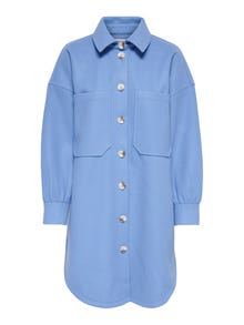 ONLY Spread collar Shacket -Provence - 15245351